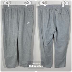 Nike Sportswear Club Fleece Sweatpants Men’s Size 3XL Light Grey BV2707-063